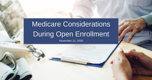 medicare options during open enrollment