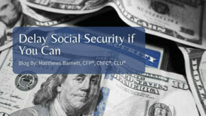delay social security if you can