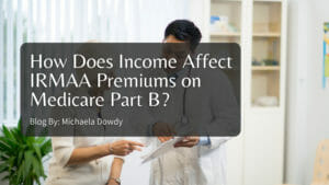 how does income affect IRMAA premiums on medicare part b