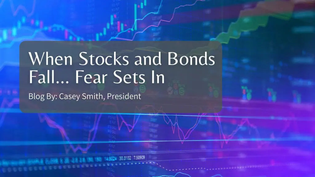 When Stocks and Bonds Fall… Fear Sets In