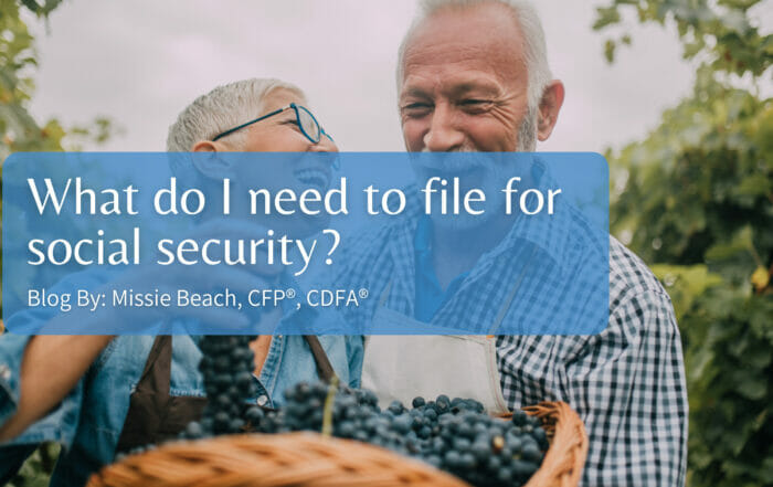 What Do I Need to File for Social Security