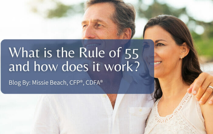 What is the Rule of 55 and how does it work?