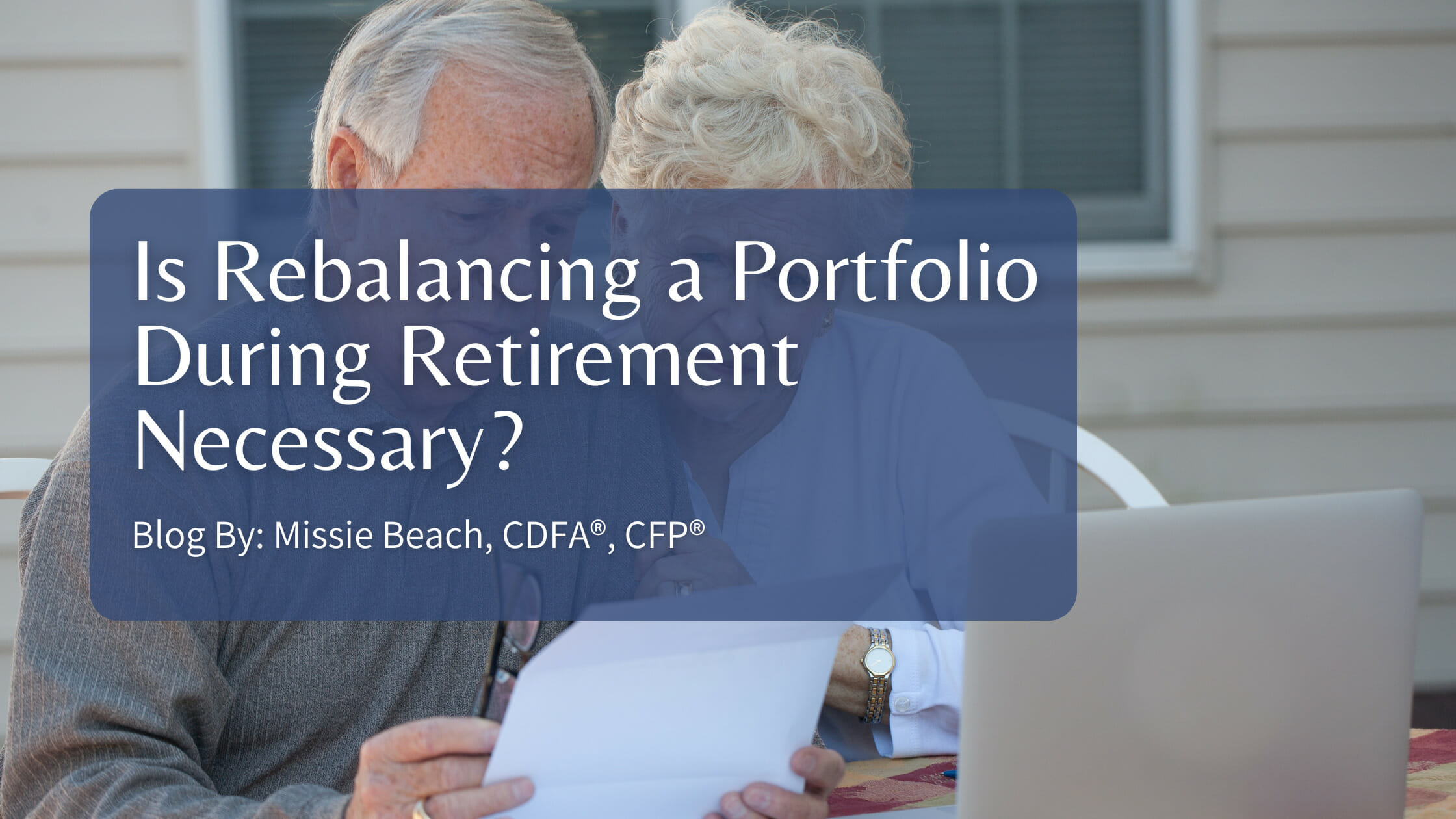 Is rebalancing a portfolio during retirement necessary?