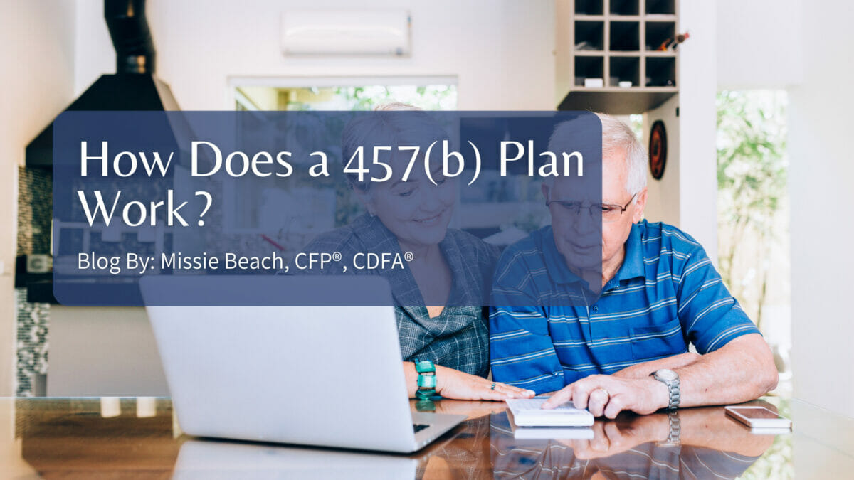How Does A 457 B Plan Work