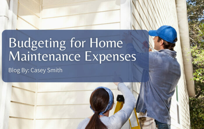 Budgeting for Home Maintenance Expenses