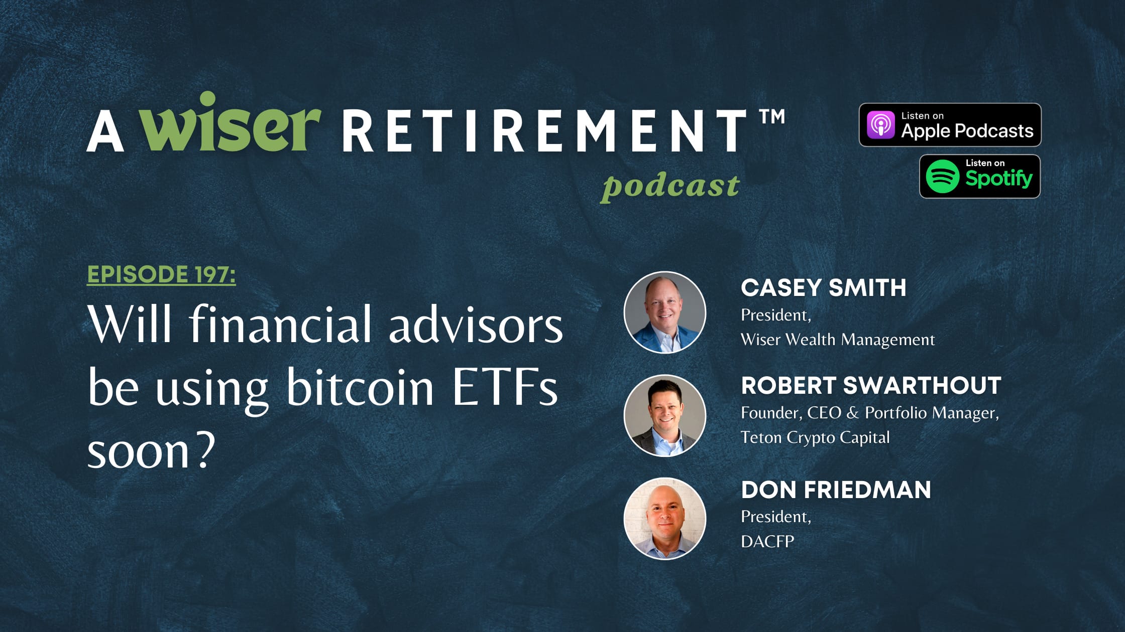 Will financial advisors be using bitcoin ETFs soon?