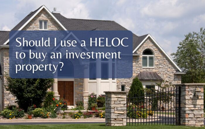 Should I use a HELOC to buy an investment property?