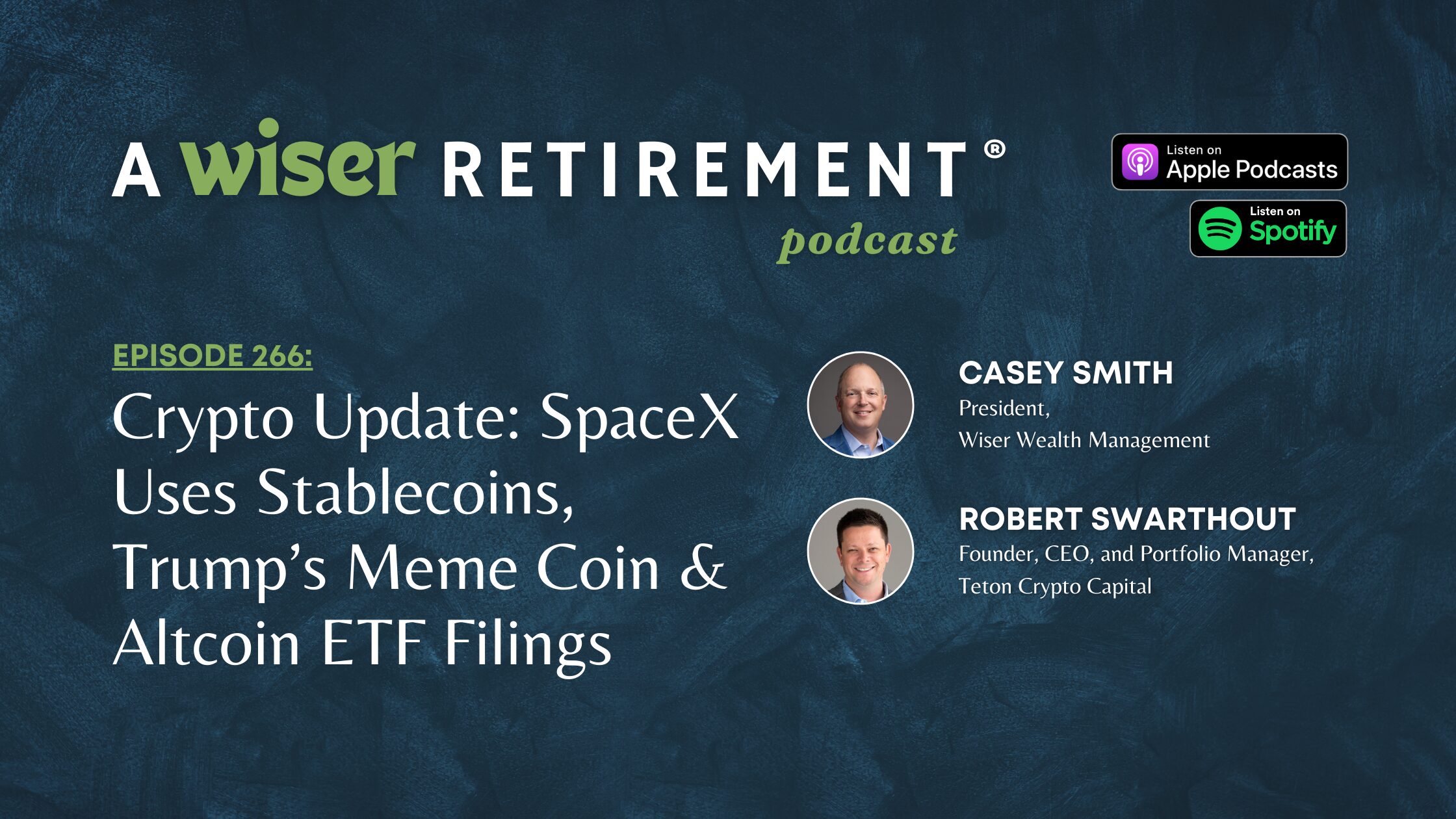 Crypto Update: SpaceX Uses Stablecoins, Trump’s Meme Coin & Altcoin ETF Filings