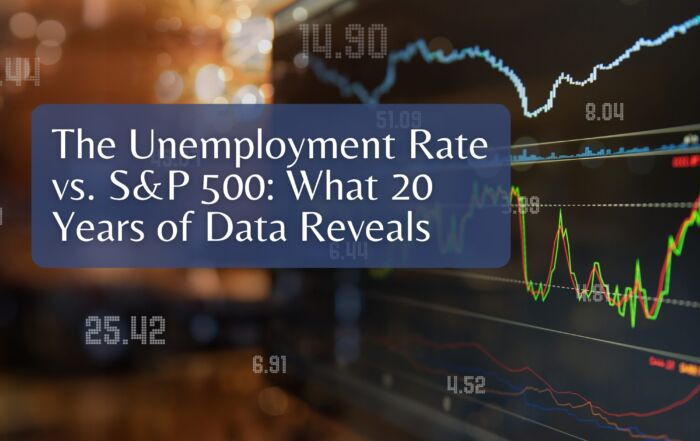 The Unemployment Rate vs. S&P 500: What 20 Years of Data Reveals