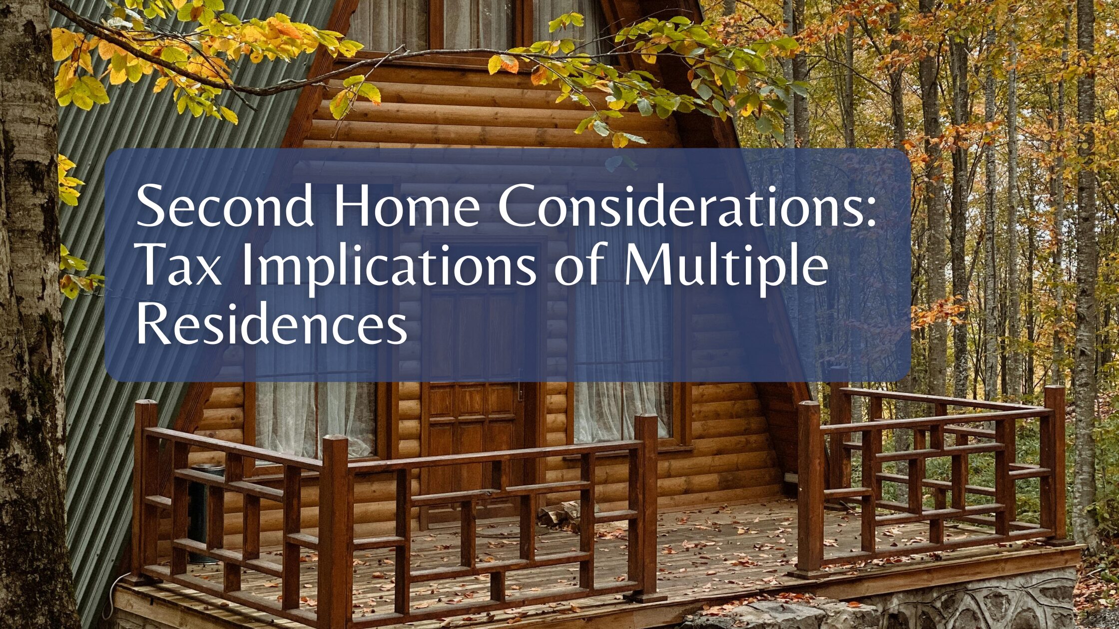 second home considerations