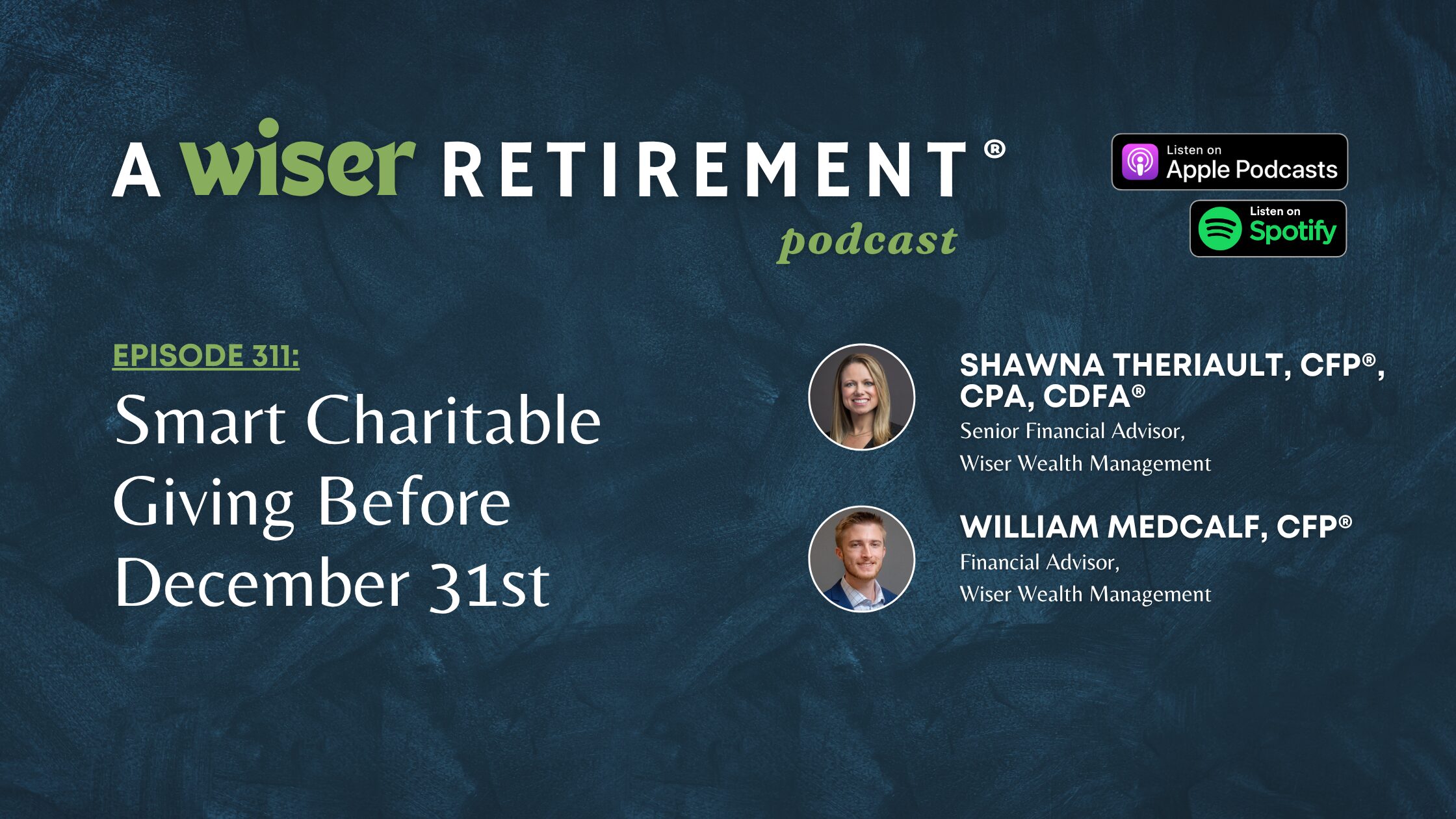 Smart Charitable Giving Before December 31st