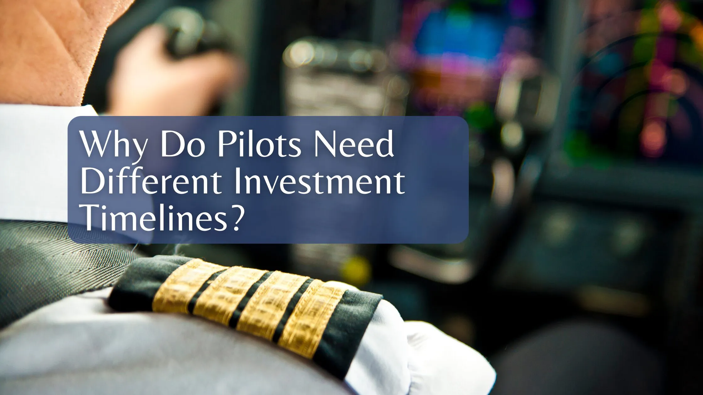 Why Do Pilots Need Different Investment Timelines?